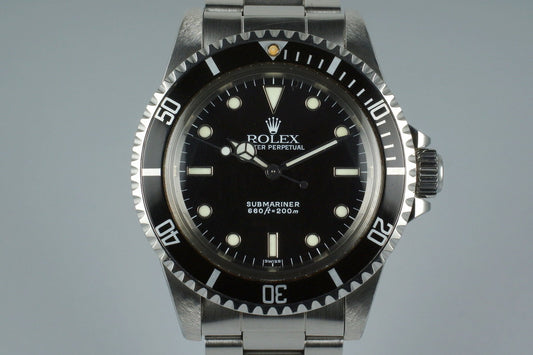 1985 Rolex Submariner 5513