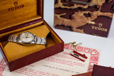 1980's Tudor Date-Day 94710 Silver Dial with Box and Papers