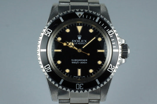 1984 Rolex Submariner 5513