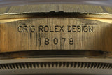 1985 Rolex YG Bark Day-Date 18078