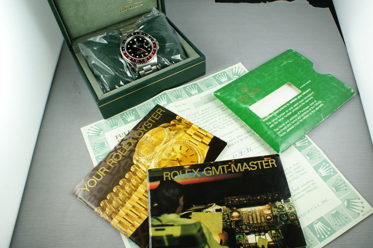Rolex GMT Master 16700 with box and papers