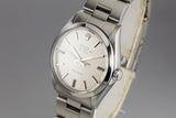 1985 Rolex Air-King 5500 Silver Dial with Box and Papers