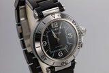 2013 Cartier Pasha Sea Timer W31077U2 with Box and Papers