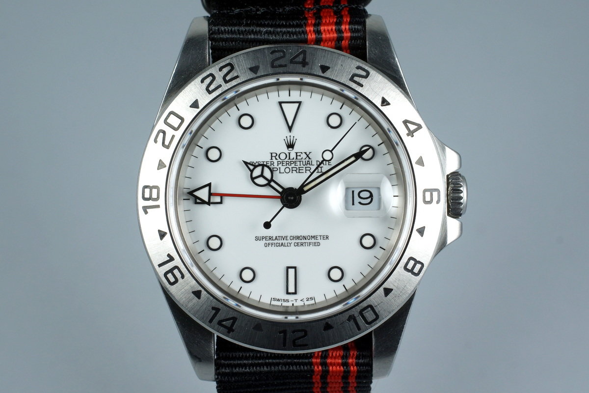HQ Milton - 1991 Rolex Explorer II 16570, Inventory #5371, For Sale