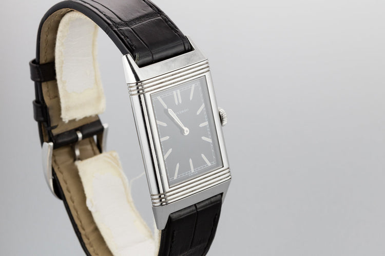 Jaeger LeCoultre Reverso 277.8.62 Black Dial with Box