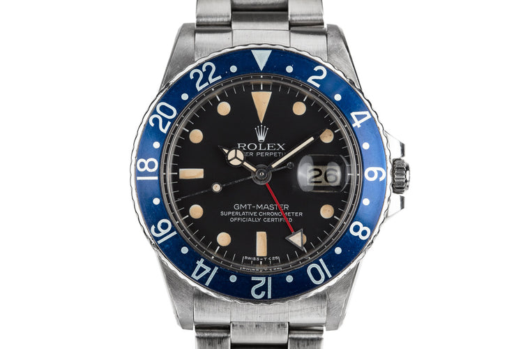 1977 Rolex GMT-Master 1675 Blueberry