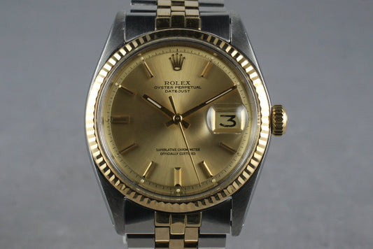 1970 Rolex Two Tone DateJust Ref: 1601