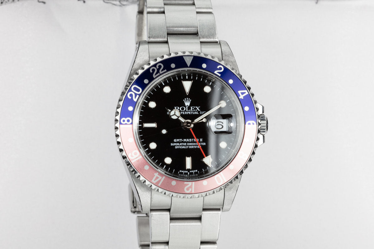 Rolex gmt master ii 2001 Clearance