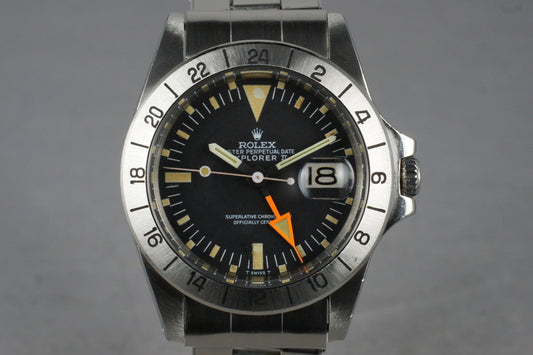1971 Rolex Explorer II 1655 with Mark I Dial and Service Papers