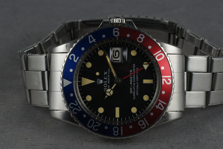 1970  Rolex GMT-Master 1675 with Mark 1 dial