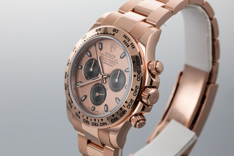 2016 Rolex Rose Gold Daytona 116505 with Box and Papers