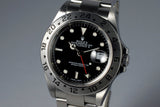 2000 Rolex Explorer II 16570 Black Dial UNPOLISHED