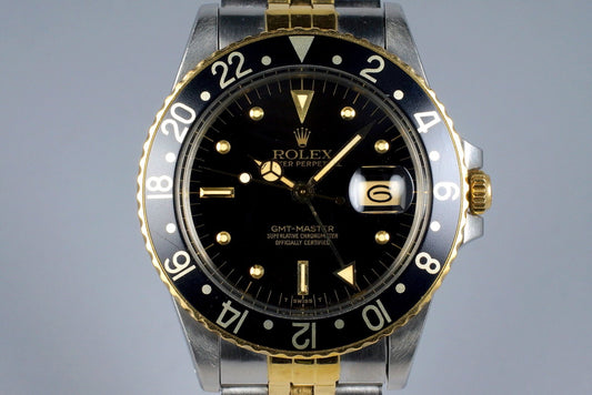 1985 Rolex Two Tone GMT 16753 with Box