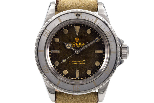1965 Rolex Submariner 5513 with Tropical Gilt Dial