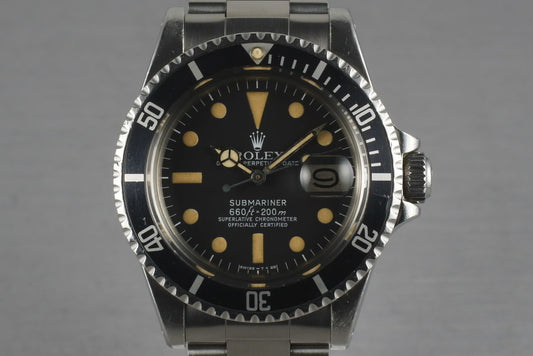 1978 Rolex Submariner 1680 with Creamy Dial