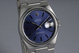 1978 Rolex OysterQuartz Datejust 17000 Early Blue Non-COSC Dial