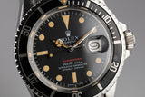1972 Rolex Red Submariner 1680 with MK IV Dial