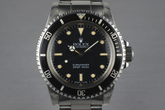 1985 Rolex Submariner 5513 ‘Spider Dial’