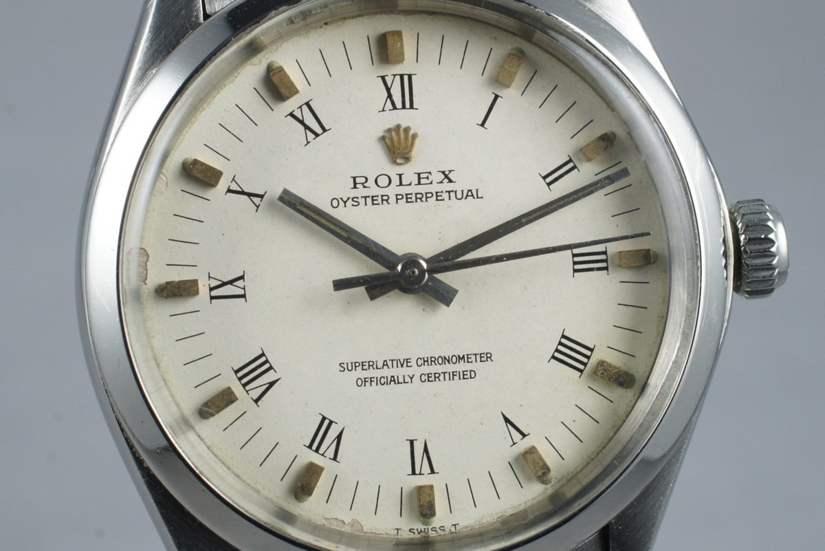 HQ Milton 1972 Rolex Oyster Perpetual 5500 White Roman Numeral