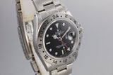 1991 Rolex Explorer II 16570 Black Dial with Box and Papers