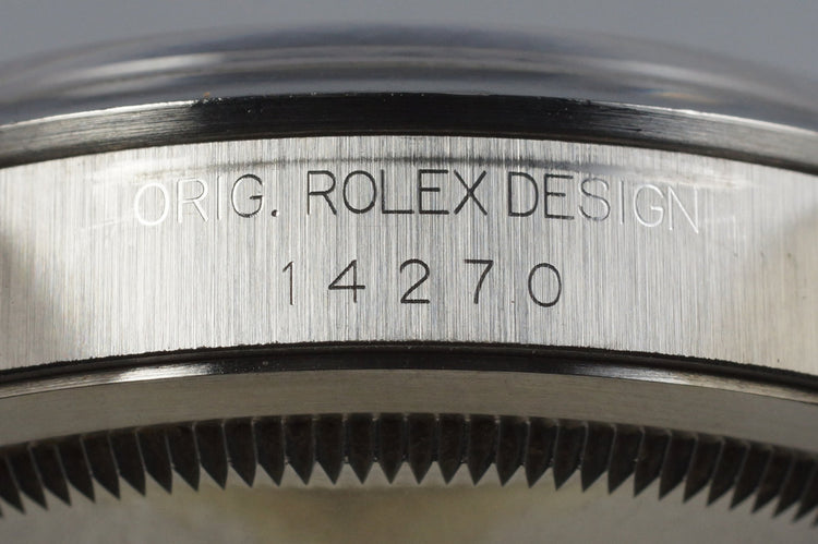 1995 Rolex Explorer 14270