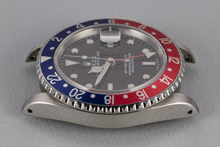 1999 Rolex GMT-Master II 16710 "Pepsi" with Service Papers