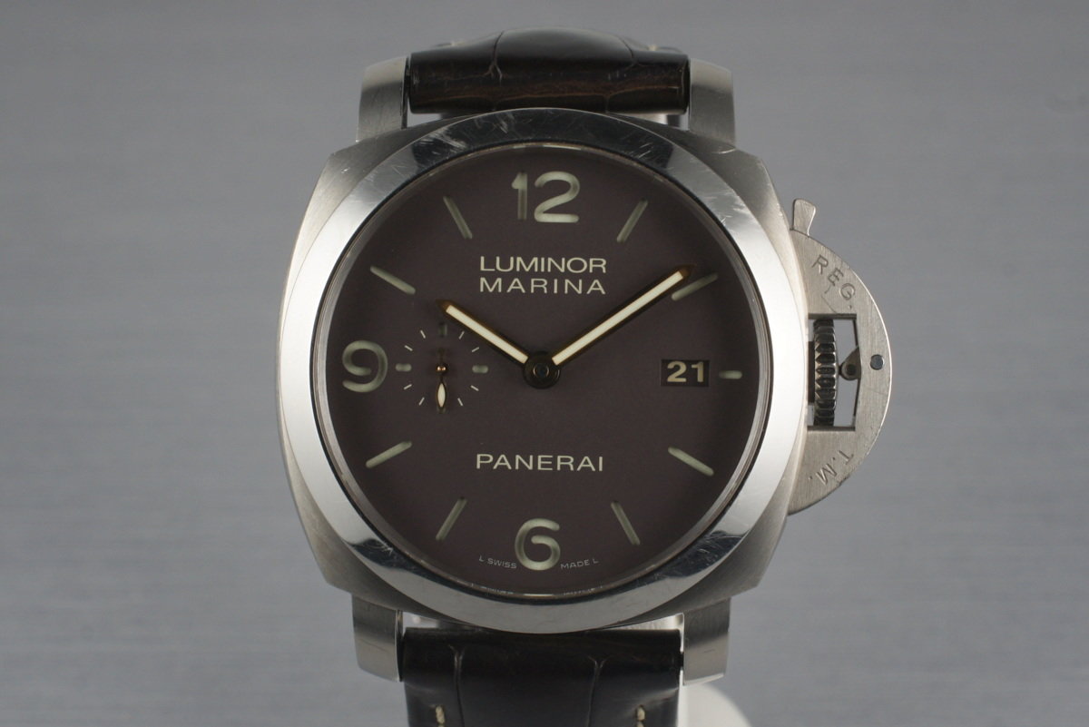 HQ Milton 2011 Panerai PAM 351 Marina with Box and Papers