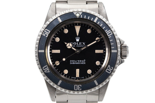 1967 Rolex Submariner 5513 "Meters First" Dial