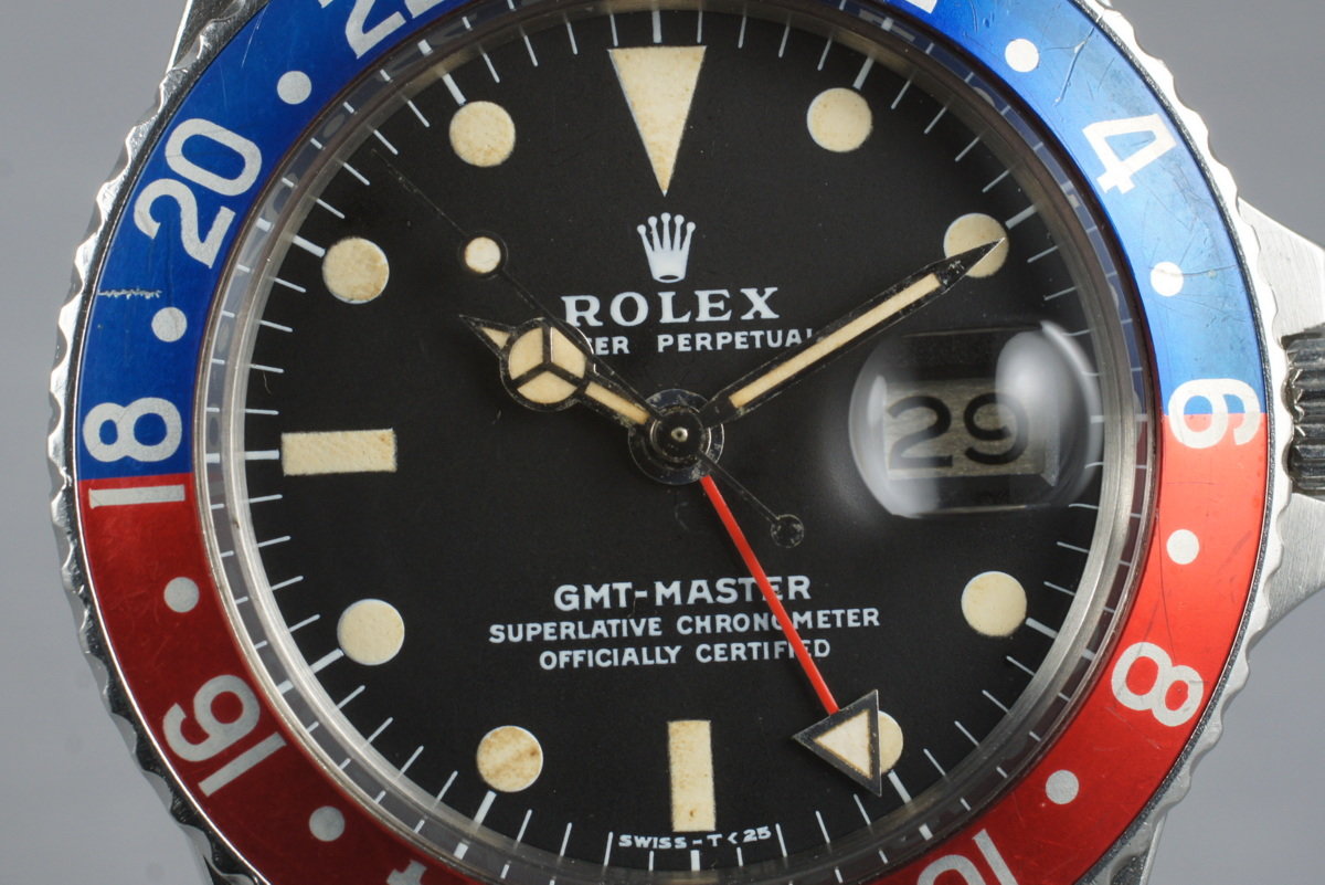 HQ Milton 1975 Rolex GMT 1675 Inventory 3844 For Sale