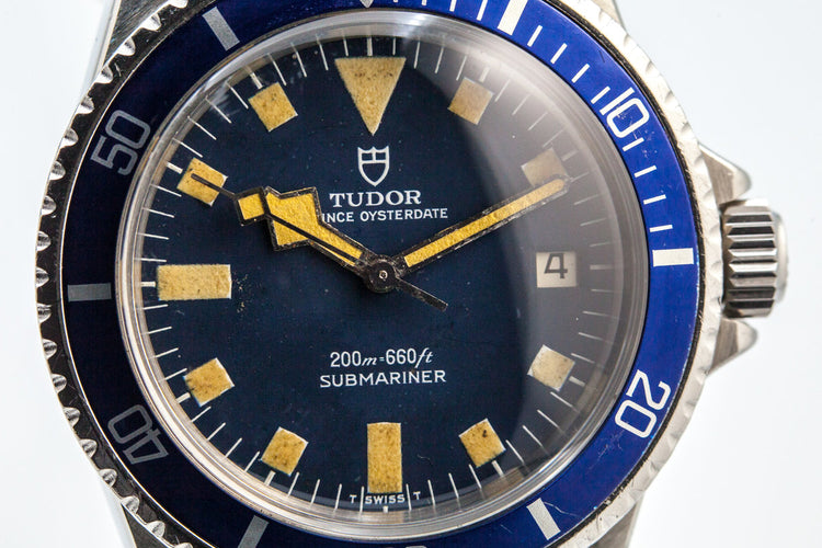1975 Tudor Blue Submariner 9411/0 Snowflake