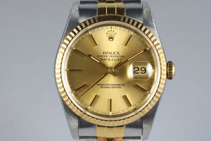 1990 Rolex Two Tone DateJust 16233