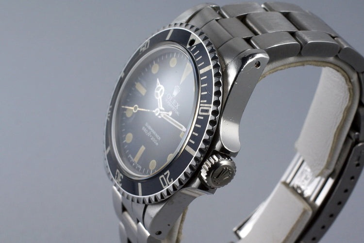 1979 Rolex Submariner 5513 Mark III Maxi Dial