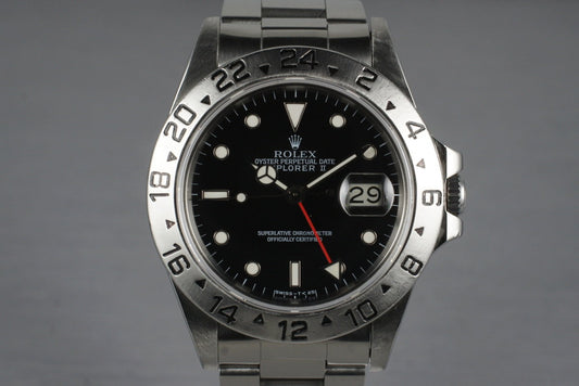 1984 Rolex Explorer II 16550 Black Dial