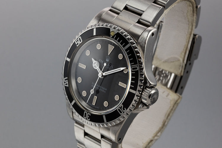 1987 Rolex Submariner 5513 Glossy Dial
