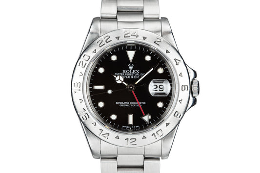 1995 Rolex Explorer II 16570 Black Dial