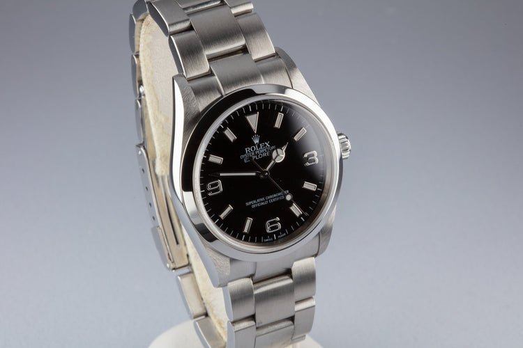 2004 Rolex Explorer 114270 with Box and Papers
