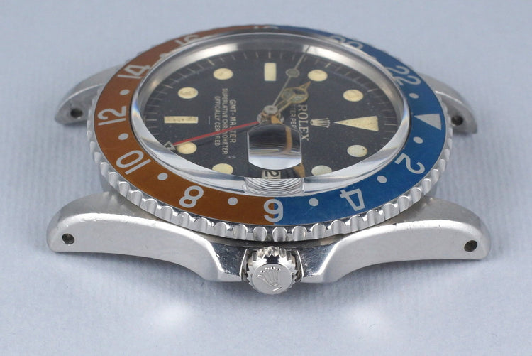 1963 Rolex GMT 1675 PCG Gilt UNDERLINE Dial