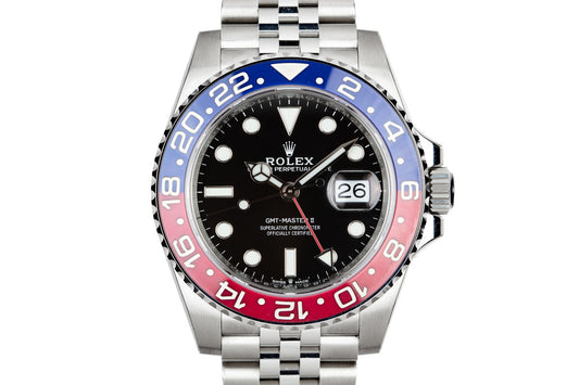 Mint 2018 Rolex GMT-Master II 126710BLRO "Pepsi" with Box and Papers