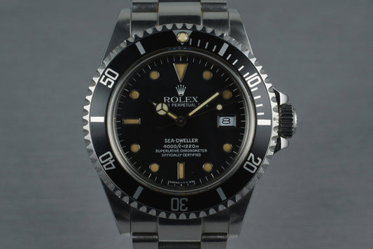 1986 Rolex Sea Dweller 16660