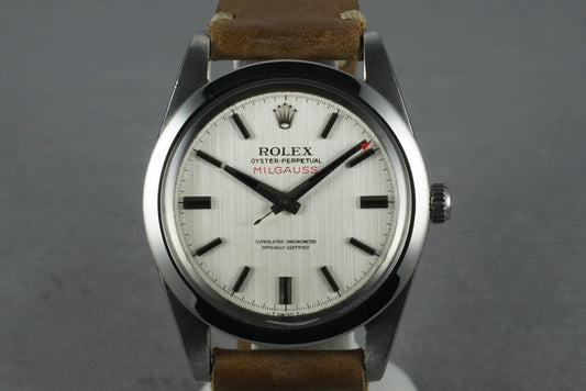 1970 Rolex Milgauss 1019 with Non Luminous Dial