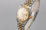 1978 Rolex Two-Tone Date 1505 Champagne Dial with Service Papers