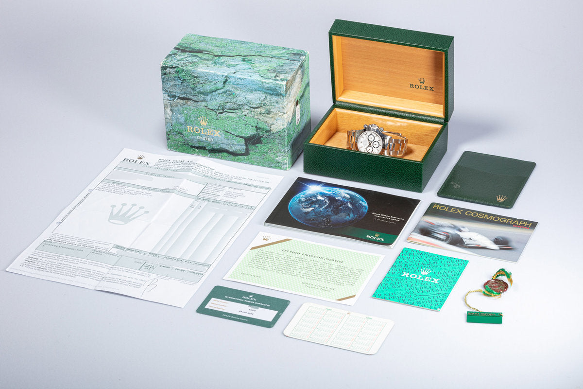 HQ Milton - 1993 Rolex Zenith Daytona 16520 White Service Dial