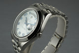 2007 Rolex Platinum Day Date II 218206 Glacier Blue Dial with Box