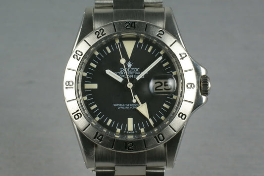 Rolex Explorer II 1655 with RSC service papers