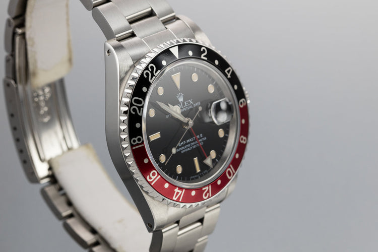 1989 Rolex GMT-Master II 16710 "Coke" with Hang Tags
