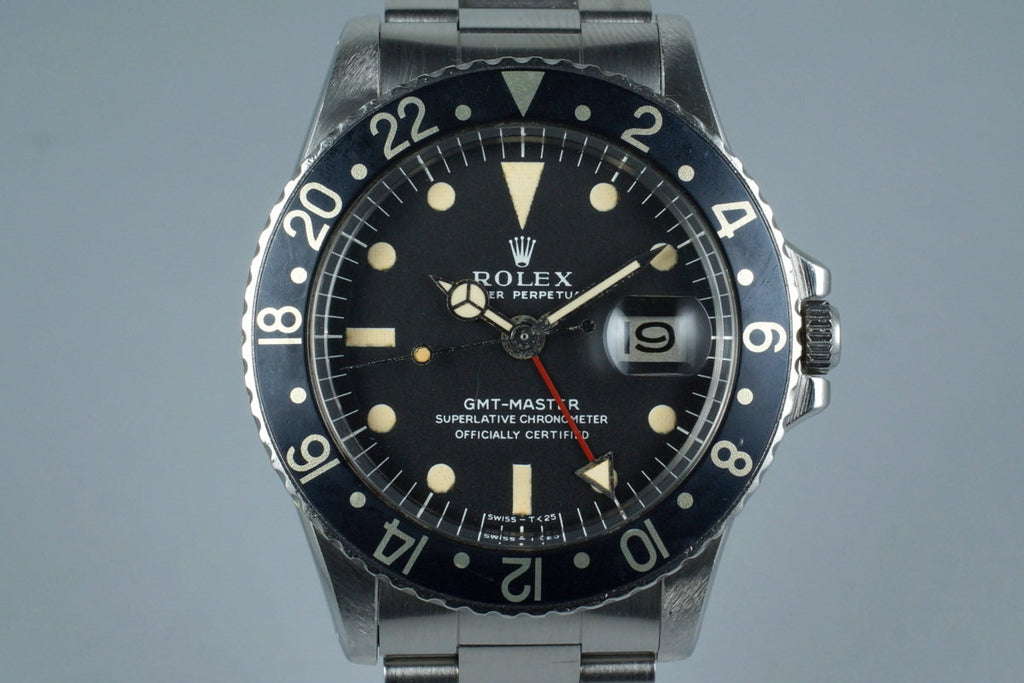 1970 Rolex GMT 1675 with Mark I Dial