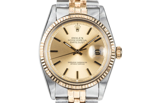 1973 Rolex Two Tone DateJust 1601