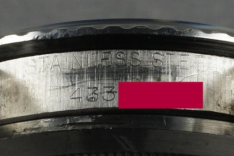 1964 Tudor Submariner 7928 with Unpolished case and gilt underline dial