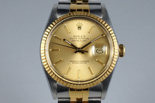 1987 Rolex Two Tone DateJust 16013
