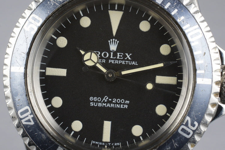 1970 Rolex Submariner 5513
